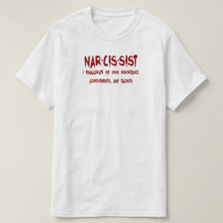 Camiseta Definição Narcisista Com Humor