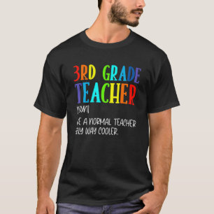 Camiseta Definição Para Professores Do 3º Grau De Volta À E
