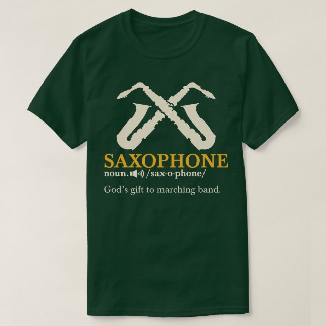 Camiseta Definição Saxofônica (Frente do Design)