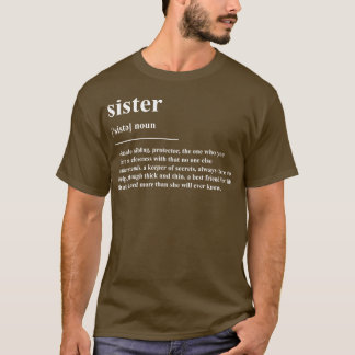Camiseta Definição Sister