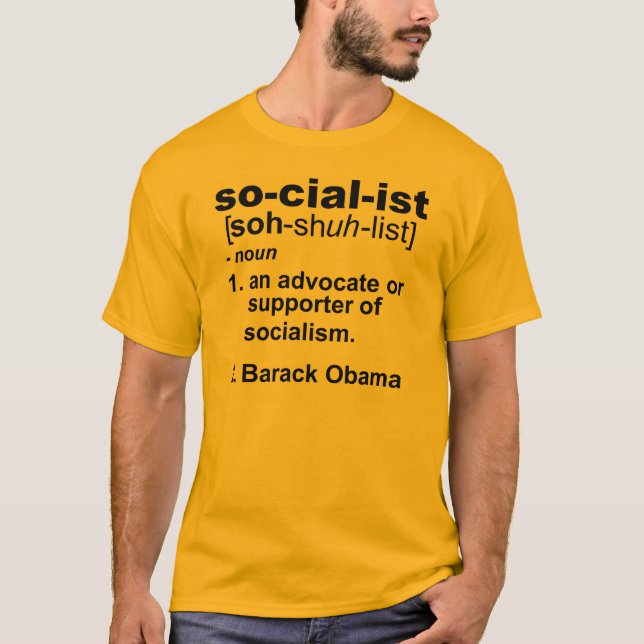 Camiseta definição socialista (Frente)