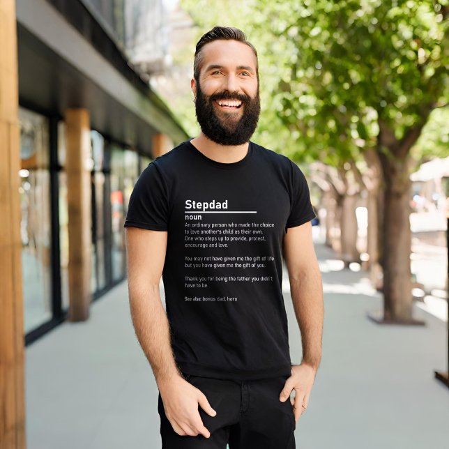 Camiseta Definição Stepdad (Criador carregado)