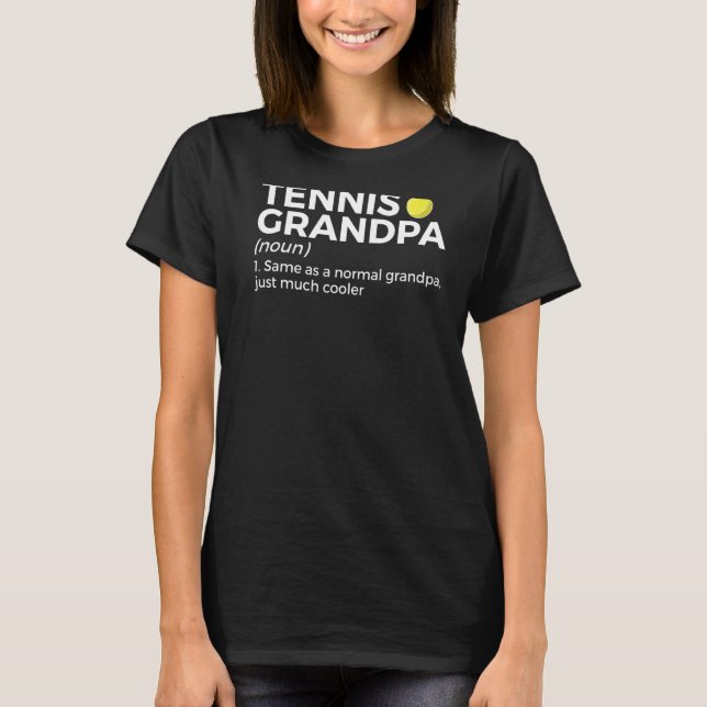 Camiseta Definição tênis Avô (Frente)