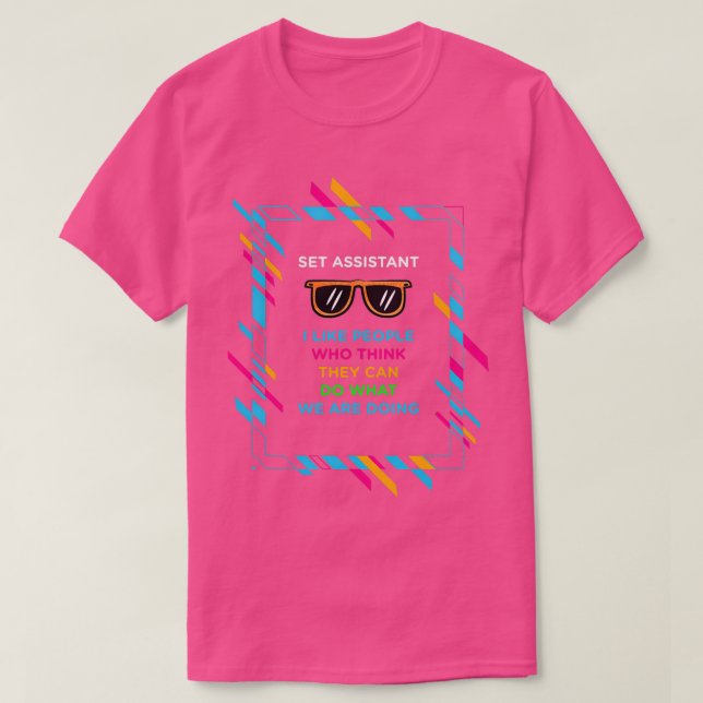 CAMISETA DEFINIR ASSISTENTE (Frente do Design)