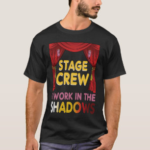 Camiseta Definir Trabalho De Tripulação No Teatro Sombras