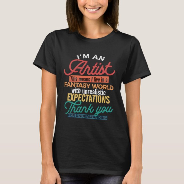 Camiseta Definitions Creativity for Artistic Persons (Frente)