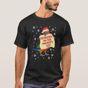 Camiseta Definitivamente na Lista de Malditos Papagaio I Je