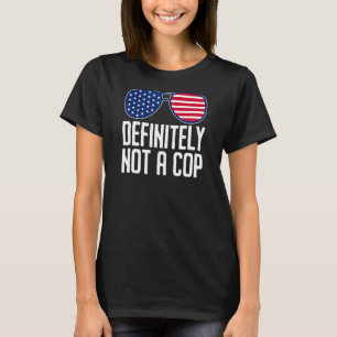 Camiseta Definitivamente Não É Uma Operação Policial Secret