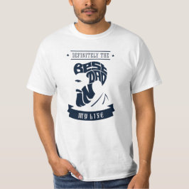 Camiseta Definitivamente o melhor Pai da minha vida