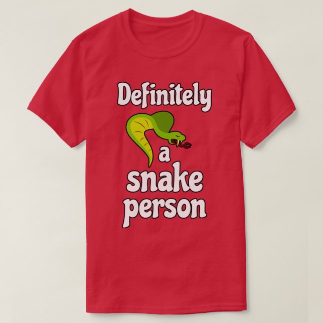 Camiseta Definitivamente um cobra 12 (Frente do Design)
