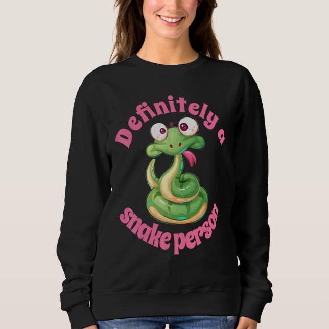 Camiseta Definitivamente um Réptil Cobra (Frente)