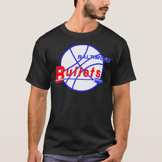 Camiseta Defunct - Baltimore Bullets (Frente)