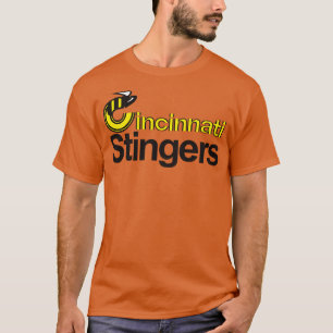 Camiseta Defunct Cincinnati Stingers Hockey 1977