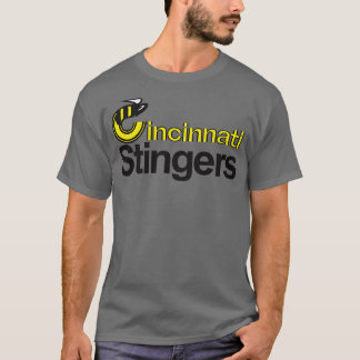 Camiseta Defunct Cincinnati Stingers Hockey 1977