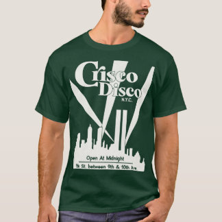 Camiseta Defunct Crisco Disco 70s 80s Gay Nightclub NYC 1