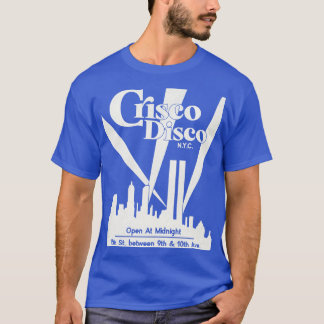 Camiseta Defunct Crisco Disco 70s 80s Gay Nightclub NYC 1