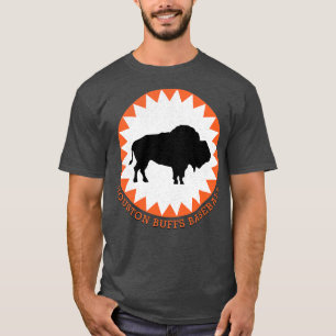 Camiseta Defunct Houston BuFF Buffalos Liga Menor Baseba