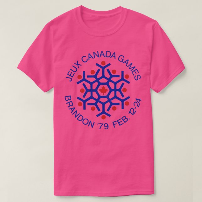 Camiseta Defunct Jeux Canada Games 1979 (Frente do Design)