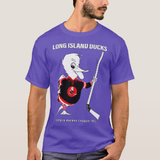 Camiseta Defunct Long Island Ducks Hockey 1972