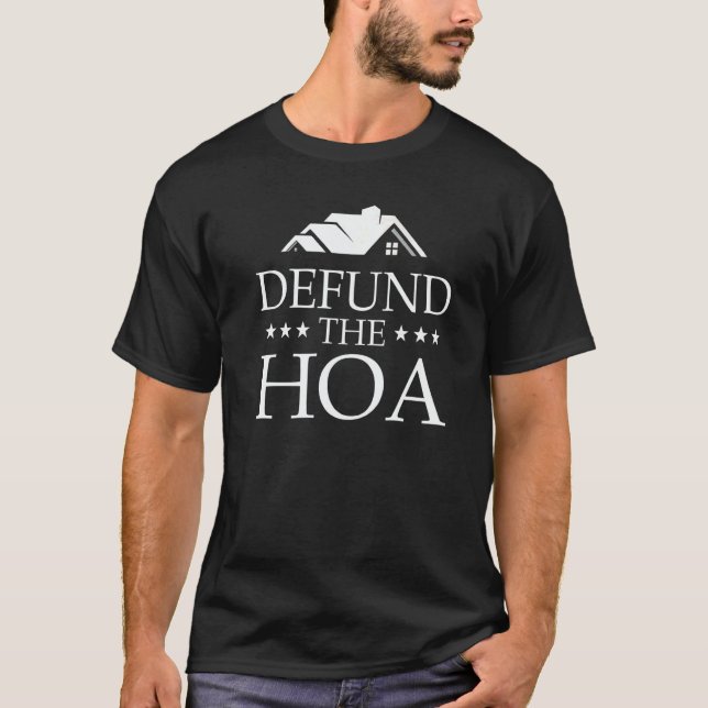 Camiseta Defund The HOA  13 (Frente)