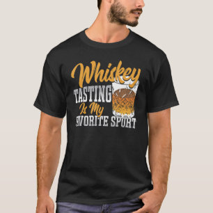 Camiseta Degustação de Uísque É Meu Esporte Favorito Degust