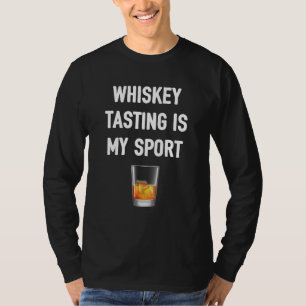 Camiseta Degustação de Uísque é o Meu Esporte Favorito Hom