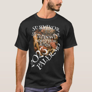 Camiseta Degustação de Vinhos da Inquisição Espanhola Sicíl