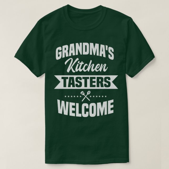 Camiseta degustadores da cozinha de vovó bem-vindos ao Eper (Frente do Design)