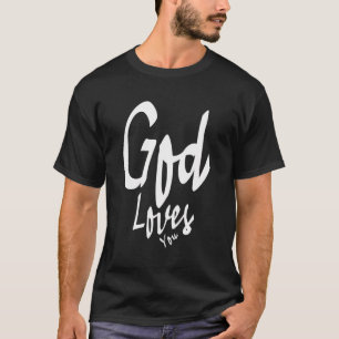 Camiseta Dei à Liebt Cristão Dich presentes Jesus Cristo Am