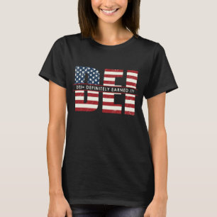 Camiseta Dei-Definitivamente ganha-a-camisa de mulher