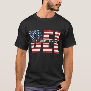 Camiseta Dei-Definitivamente Ganhou A Camisa-T Masculina