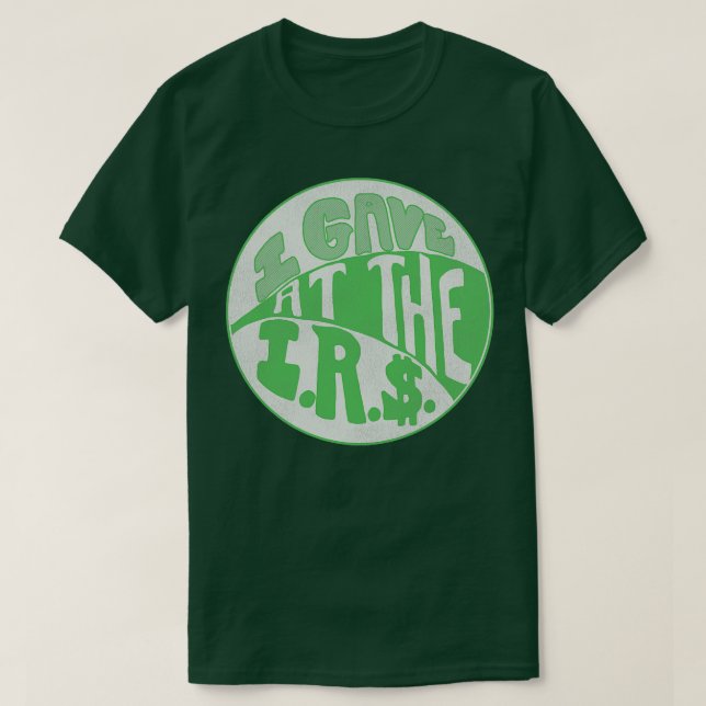 Camiseta Dei-me na Receita Federal. (Frente do Design)