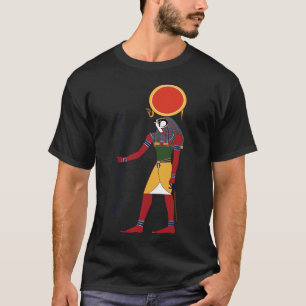 Camiseta Deidades egípcias antigas de Amun da deidade sola