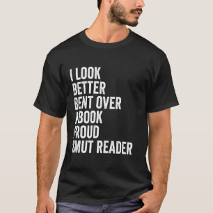 Camiseta Deitado Sobre Um Livro Engraçado Romance Reader Sm