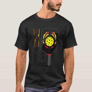 Camiseta Deitar no sono Repetir Quates de Picleball