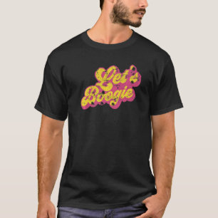 Camiseta Deixa a Boogie Disco Themed Parte 70 do Disco Par 