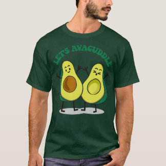 Camiseta Deixa Avacuddle engraçado abacate