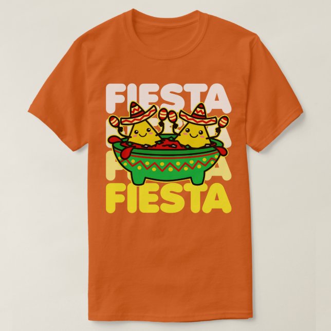 Camiseta Deixa Kawaii Chips Salsa (Frente do Design)