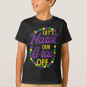 Camiseta Deixa Mardi Gras Sair Da Bebida Do Carnaval Engraç
