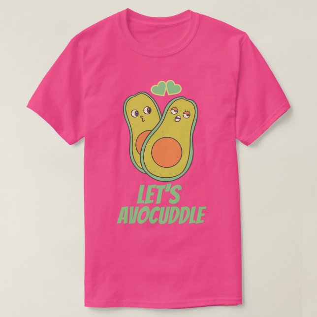 Camiseta Deixa-me avocar, deixa-te abraçar (Frente do Design)