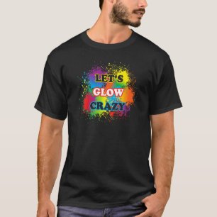 Camiseta Deixa-me brilhar, dia de aniversário, a pintura de