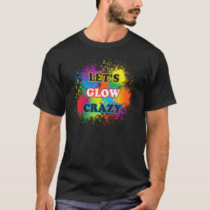 Camiseta Deixa-me brilhar, dia de aniversário, a pintura de