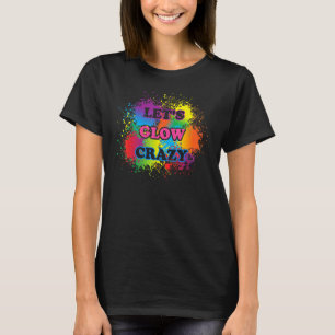 Camiseta Deixa-me brilhar, dia de aniversário, a pintura de