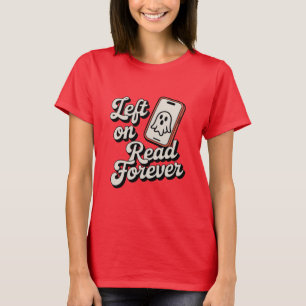 Camiseta Deixado em Lido para Sempre   Design Divertido de 
