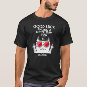 Camiseta Deixando o emprego Indo embora Colega de trabalho