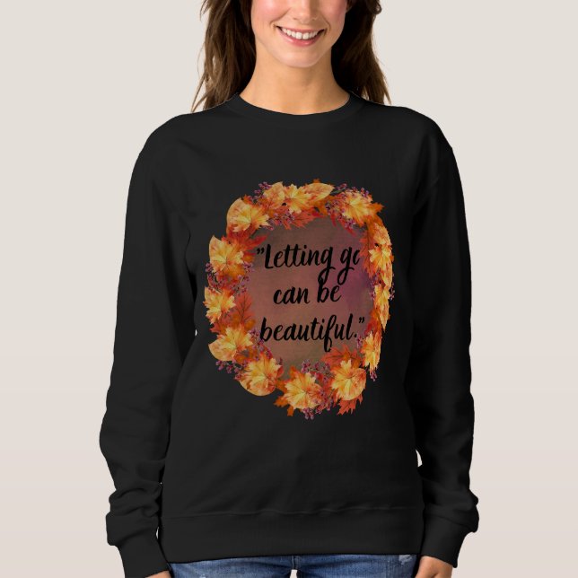 Camiseta Deixar ir pode ser lindo (Frente)