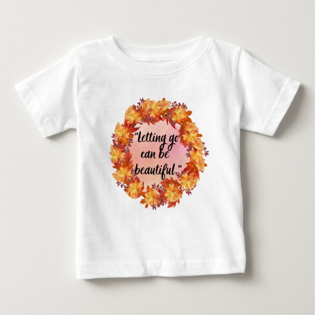 Camiseta Deixar ir pode ser lindo (Frente)