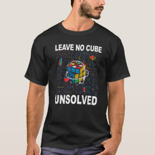 Camiseta Deixar sem Cubo Velocidade Não Resolvida Reduzindo