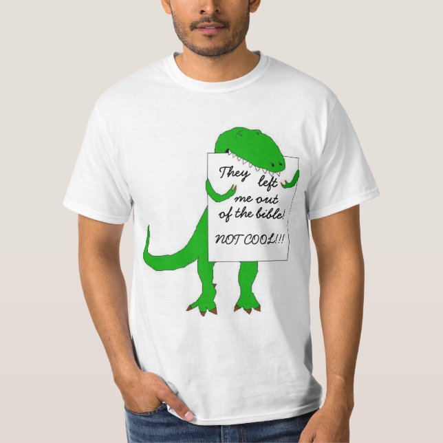 Camiseta Deixaram-me fora da bíblia! (Frente)