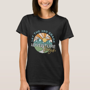 Camiseta Deixe a aventura da 3ª série começar Professor Ck 
